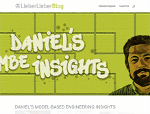 Tablet Screenshot of blog.lieberlieber.com